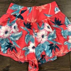 Floral Flowy Shorts